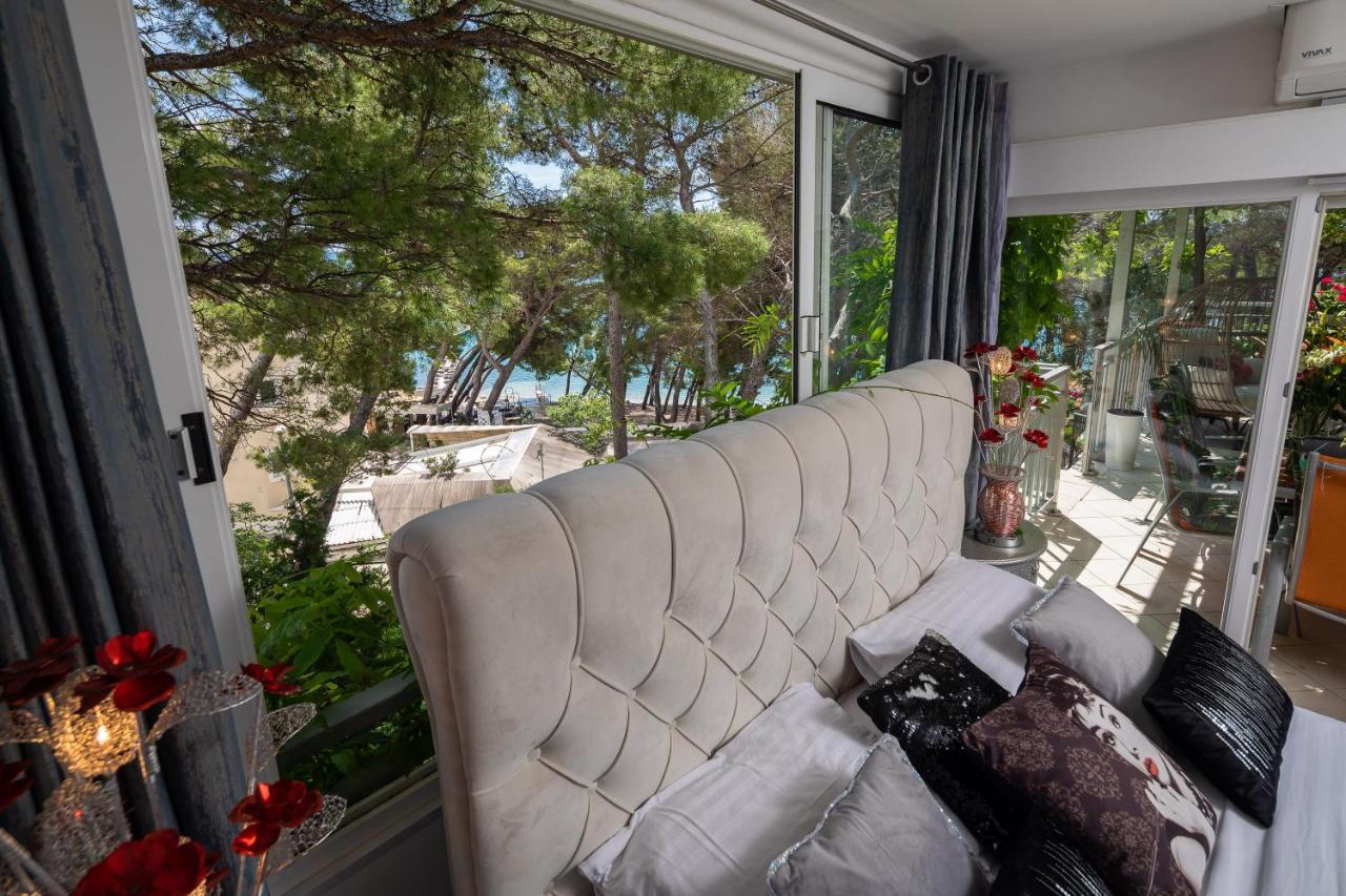 Beachfront Apartment Romilda Makarska Bagian luar foto